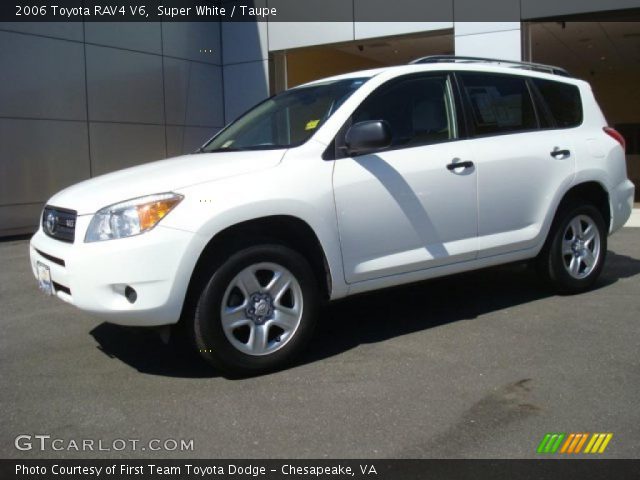 2006 Toyota RAV4 V6 in Super White