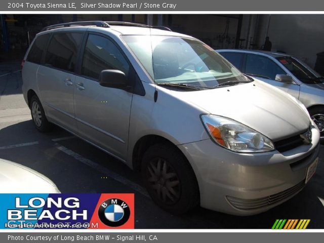 2004 Toyota Sienna LE in Silver Shadow Pearl