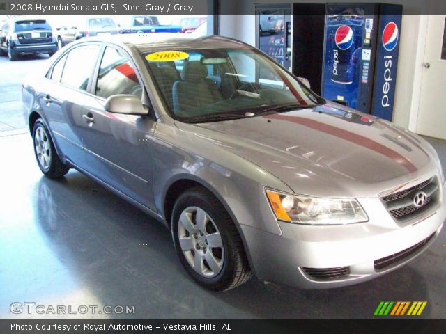 2008 Hyundai Sonata GLS in Steel Gray