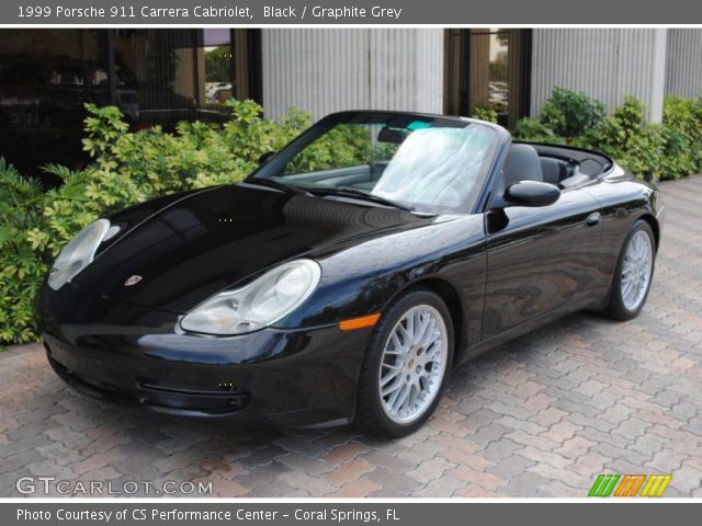 1999 Porsche 911 Carrera Cabriolet in Black