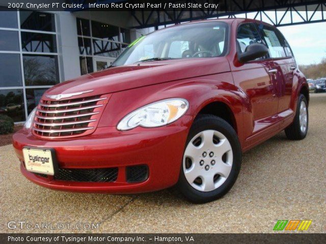 2007 Chrysler PT Cruiser  in Inferno Red Crystal Pearl