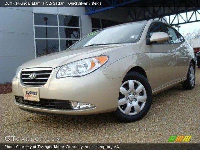 2007 Hyundai Elantra GLS Sedan in Quicksilver