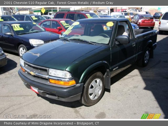 2001 Chevrolet S10 Regular Cab in Forest Green Metallic