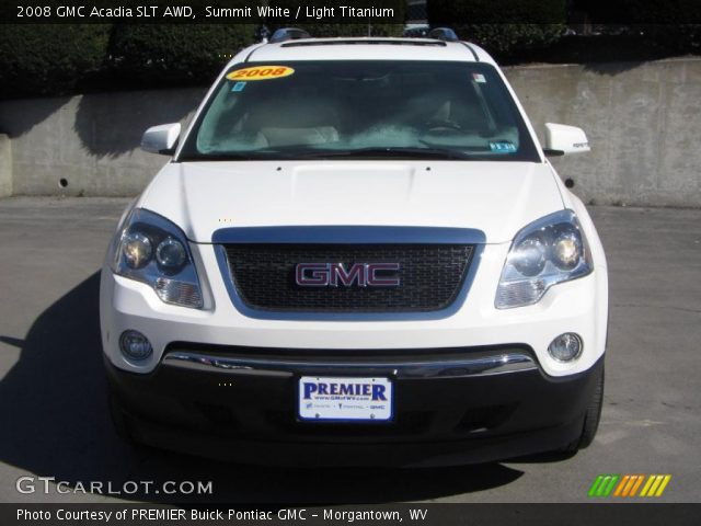2008 GMC Acadia SLT AWD in Summit White