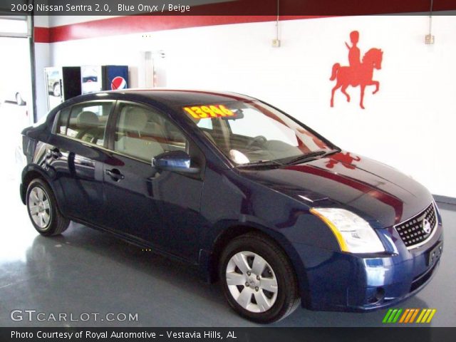 2009 Nissan Sentra 2.0 in Blue Onyx