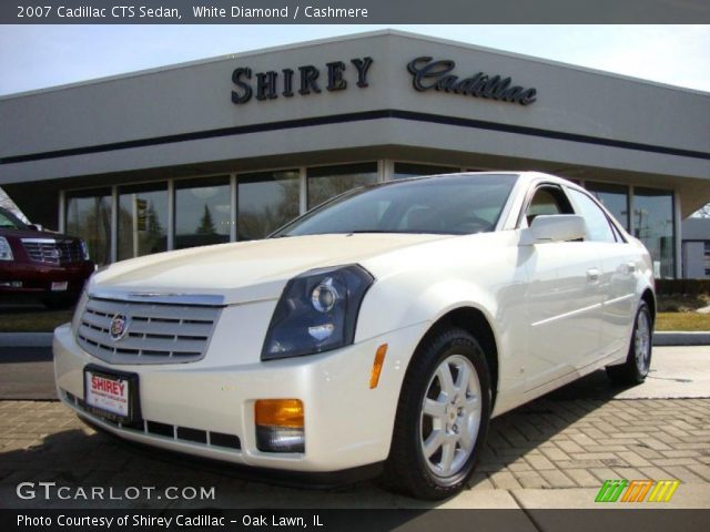 2007 Cadillac CTS Sedan in White Diamond