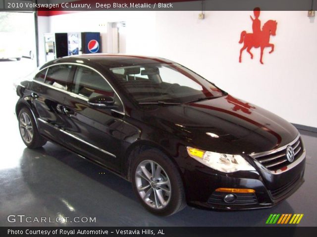 2010 Volkswagen CC Luxury in Deep Black Metallic