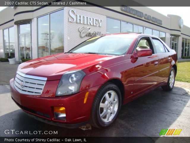 2007 Cadillac CTS Sedan in Infrared