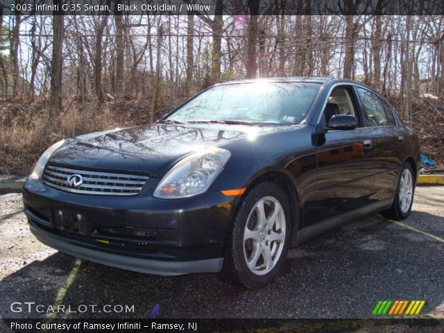 2003 Infiniti G 35 Sedan in Black Obsidian