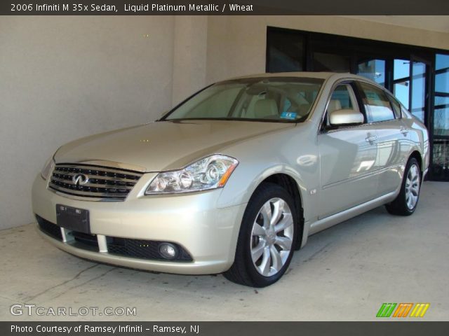 2006 Infiniti M 35x Sedan in Liquid Platinum Metallic