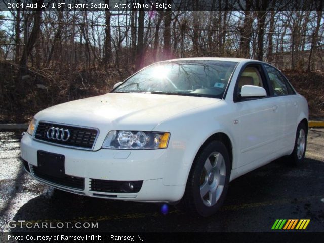 2004 Audi A4 1.8T quattro Sedan in Arctic White