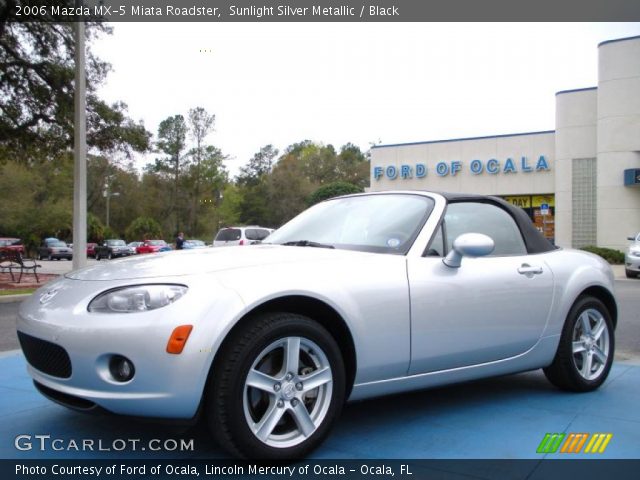 2006 Mazda MX-5 Miata Roadster in Sunlight Silver Metallic