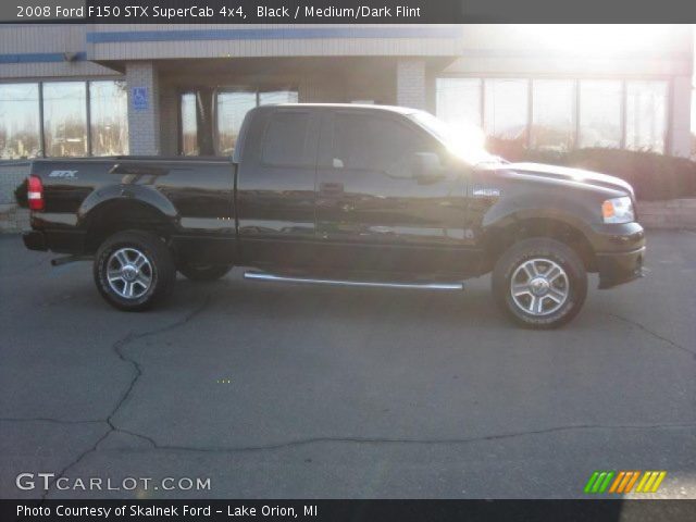 2008 Ford F150 STX SuperCab 4x4 in Black