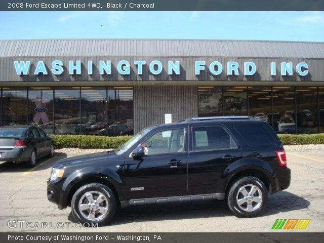 2008 Ford Escape Limited 4WD in Black
