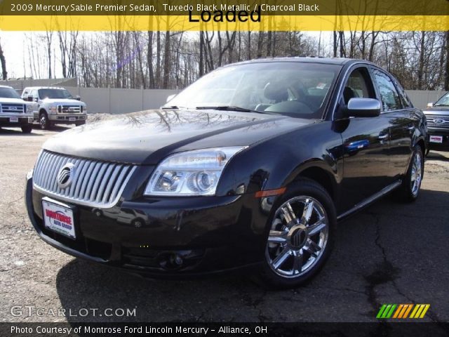 2009 Mercury Sable Premier Sedan in Tuxedo Black Metallic