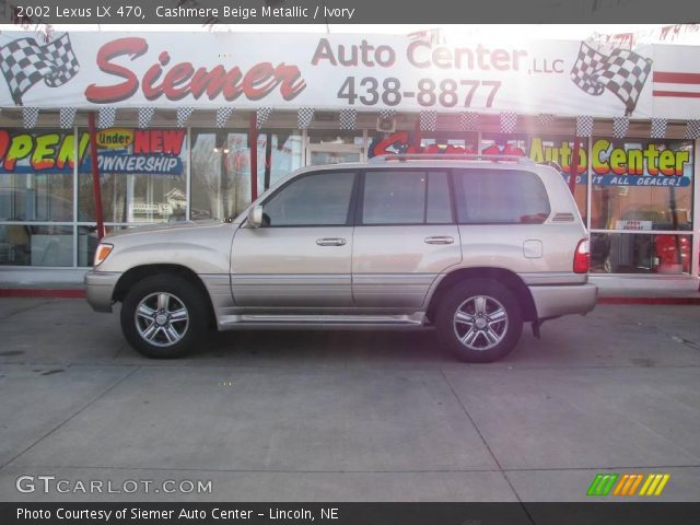 2002 Lexus LX 470 in Cashmere Beige Metallic