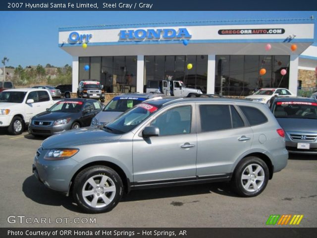 2007 Hyundai Santa Fe Limited in Steel Gray