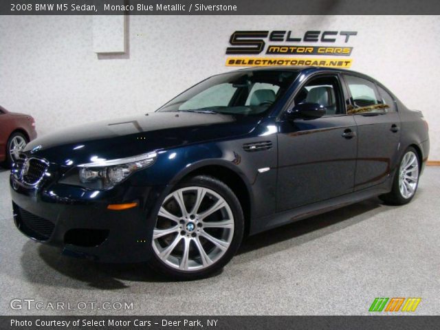 2008 BMW M5 Sedan in Monaco Blue Metallic
