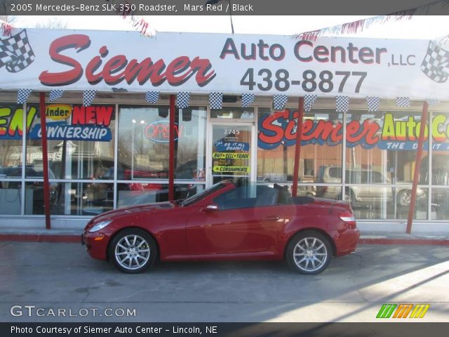 2005 Mercedes-Benz SLK 350 Roadster in Mars Red