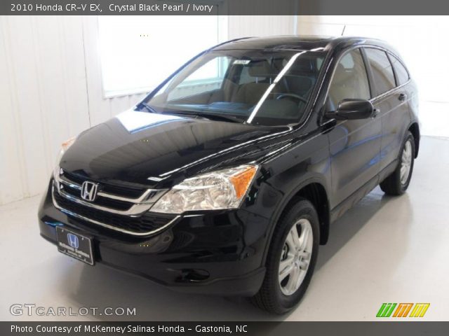2010 Honda CR-V EX in Crystal Black Pearl