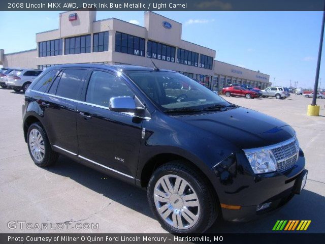 2008 Lincoln MKX AWD in Dark Ink Blue Metallic