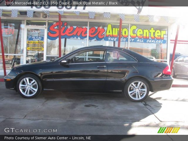 2006 Mercedes-Benz CLK 350 Coupe in Black Opal Metallic