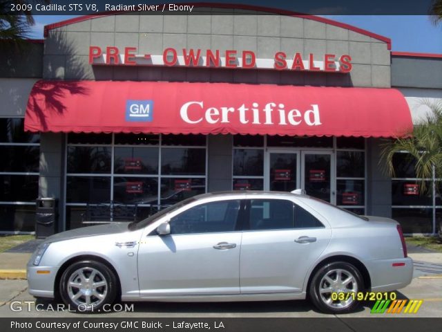 2009 Cadillac STS V8 in Radiant Silver
