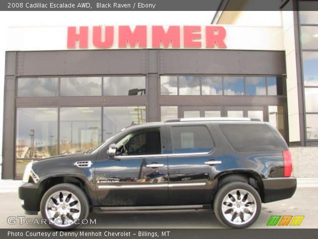 2008 Cadillac Escalade AWD in Black Raven