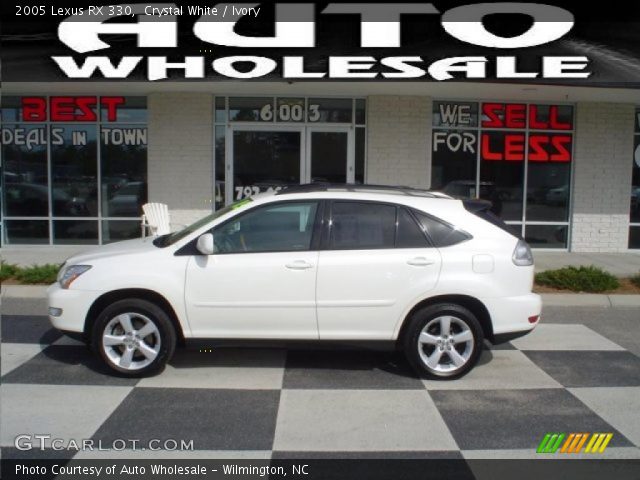 2005 Lexus RX 330 in Crystal White