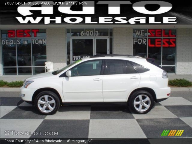 2007 Lexus RX 350 AWD in Crystal White