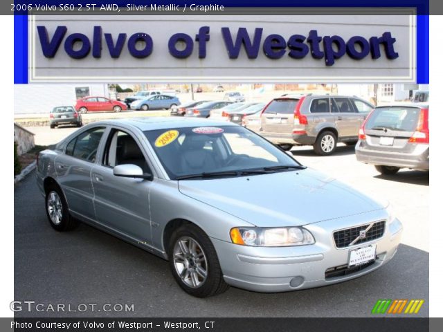2006 Volvo S60 2.5T AWD in Silver Metallic