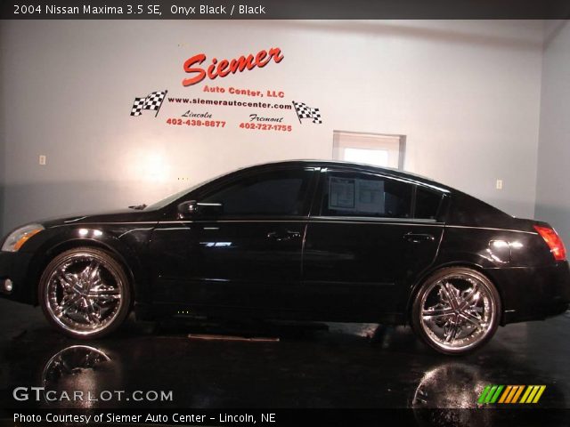 2004 Nissan Maxima 3.5 SE in Onyx Black