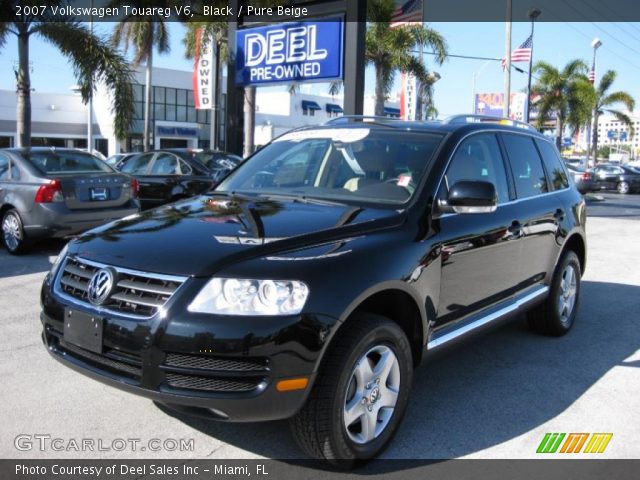 2007 Volkswagen Touareg V6 in Black