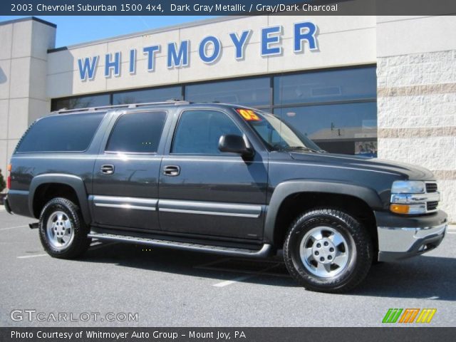 2003 Chevrolet Suburban 1500 4x4 in Dark Gray Metallic