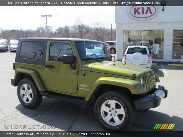 2008 Jeep Wrangler Sahara 4x4 in Rescue Green Metallic