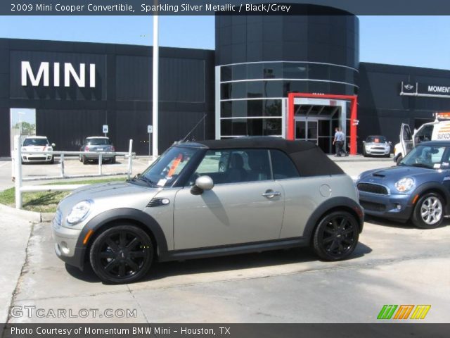 2009 Mini Cooper Convertible in Sparkling Silver Metallic