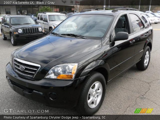 2007 Kia Sorento LX in Black