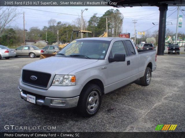 2005 Ford F150 XLT SuperCab in Silver Metallic