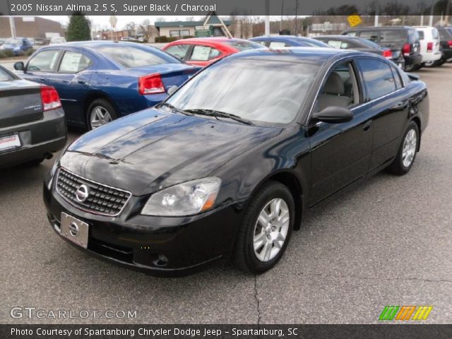 2005 Nissan Altima 2.5 S in Super Black