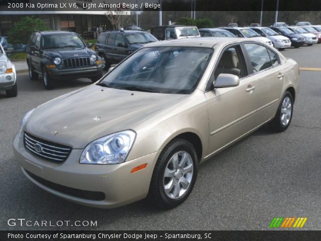2008 Kia Optima LX V6 in Light Almond Beige