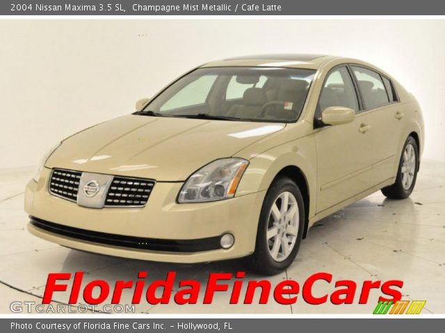 2004 Nissan Maxima 3.5 SL in Champagne Mist Metallic