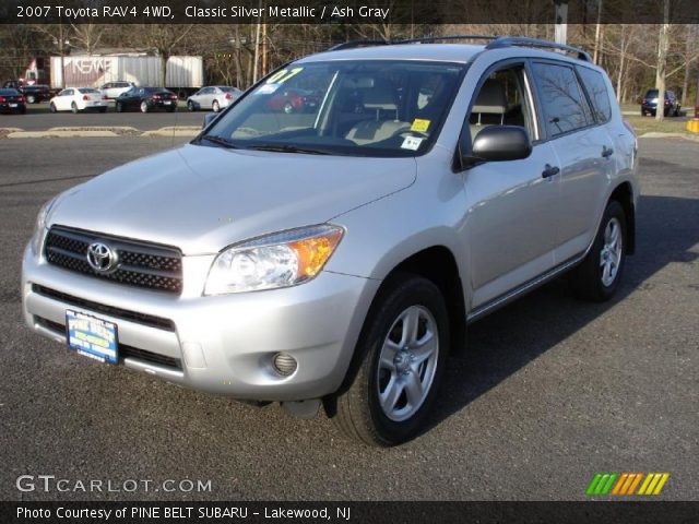 2007 Toyota RAV4 4WD in Classic Silver Metallic