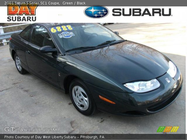 2001 Saturn S Series SC1 Coupe in Green