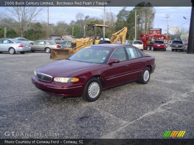 2000 Buick Century Limited in Bordeaux Red Pearl