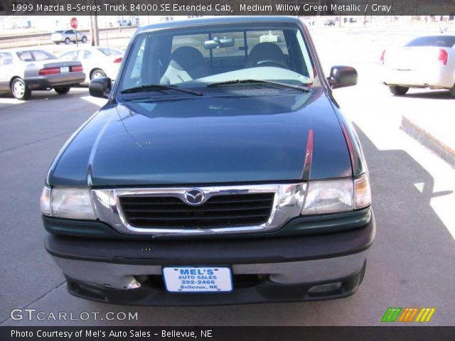 1999 Mazda B-Series Truck B4000 SE Extended Cab in Medium Willow Green Metallic