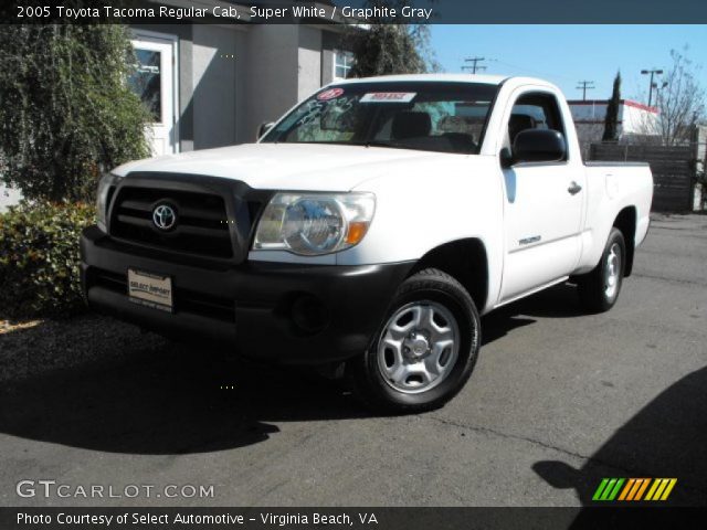 2005 Toyota Tacoma Regular Cab in Super White