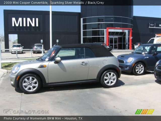 2009 Mini Cooper Convertible in Sparkling Silver Metallic