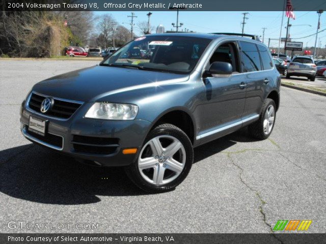 2004 Volkswagen Touareg V8 in Offroad Grey Metallic