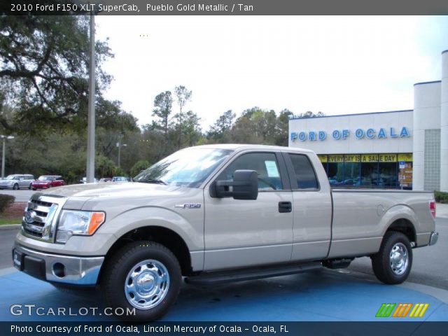 2010 Ford F150 XLT SuperCab in Pueblo Gold Metallic