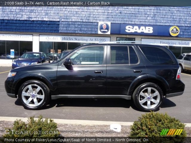 2008 Saab 9-7X Aero in Carbon Flash Metallic